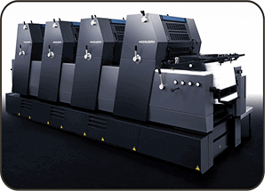 Heidelberg GTO 52 - 4 cores