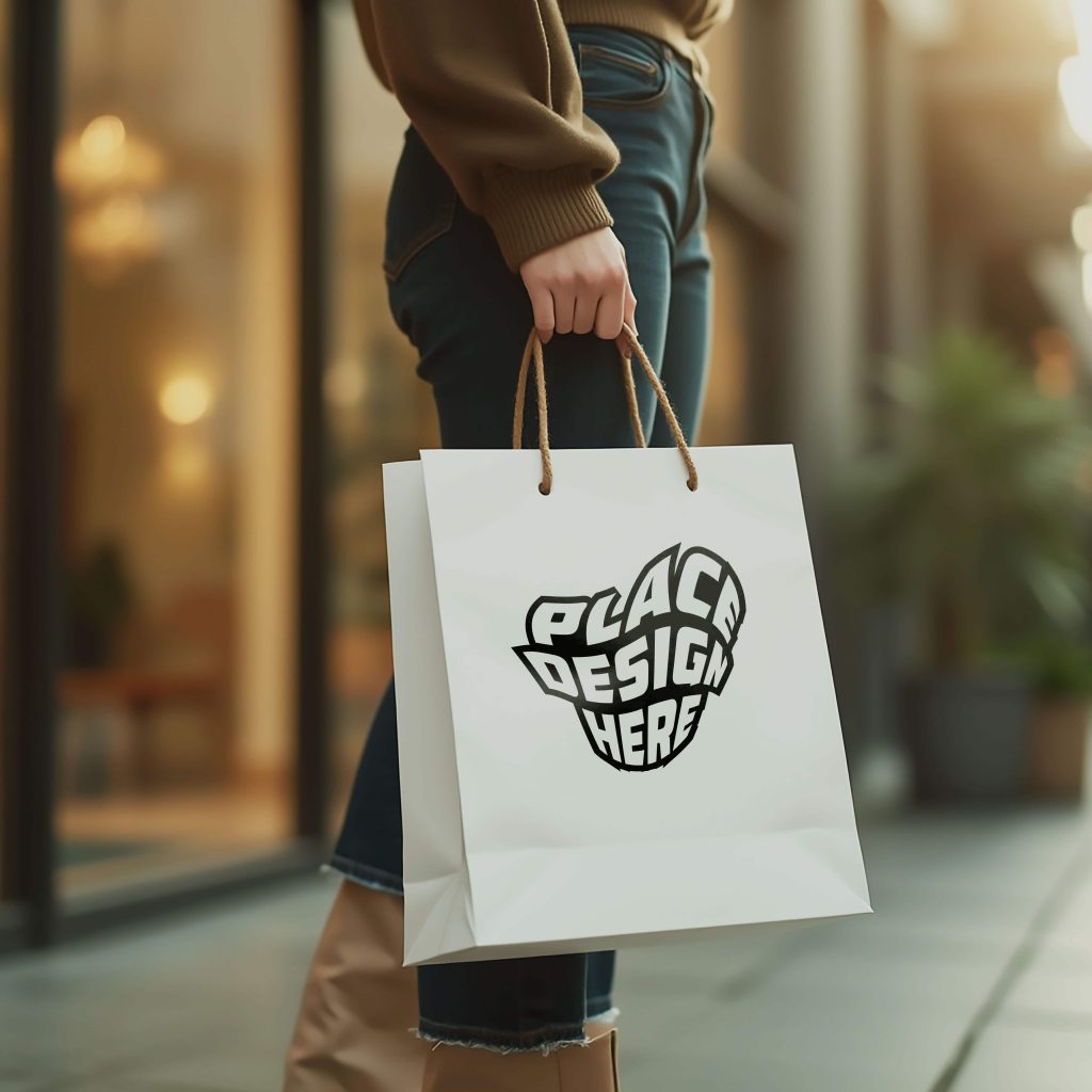 Sacola com logo direto da fábrica: economia e controle