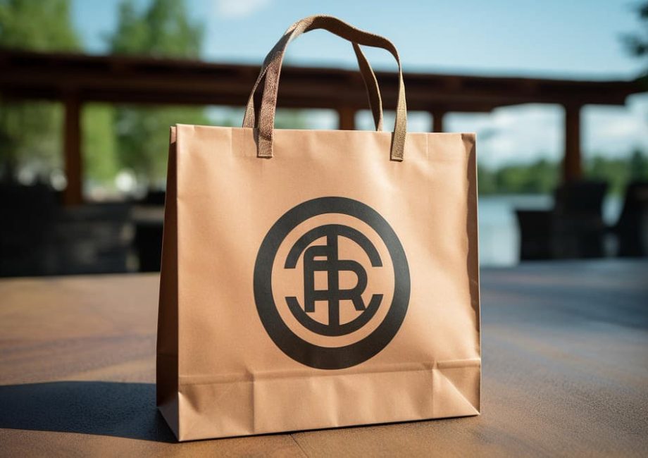 Sacola com logo direto da fábrica: economia e controle
